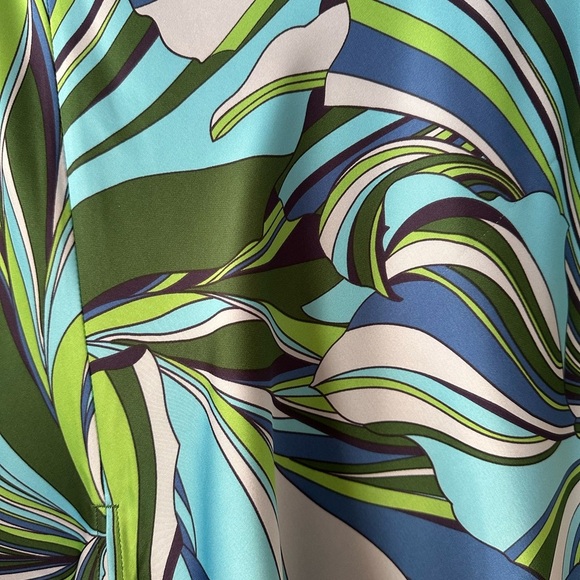 HOUSE OF HARLOW Maxi Geometric Pattern Elastic Waist Fringes Skirt BNWT - Picture 7 of 11